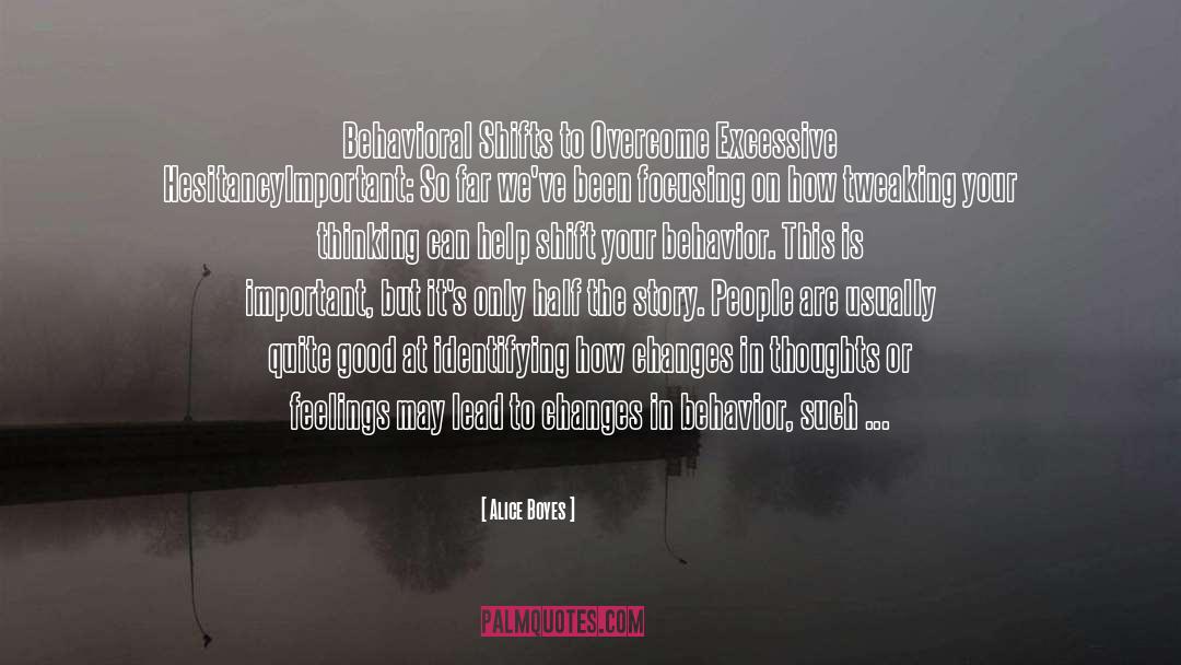 Underestimate quotes by Alice Boyes