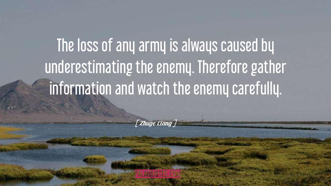 Underestimating Others quotes by Zhuge Liang