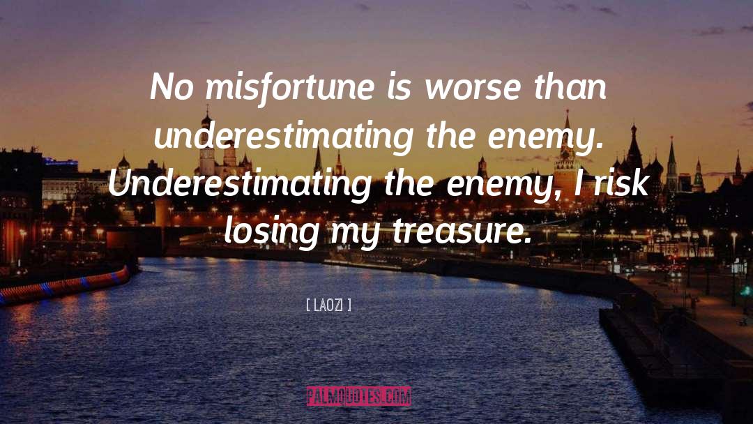 Underestimating quotes by Laozi