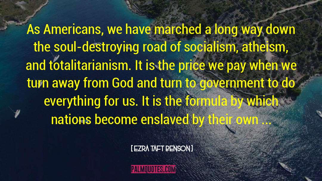 Underfunded Government quotes by Ezra Taft Benson
