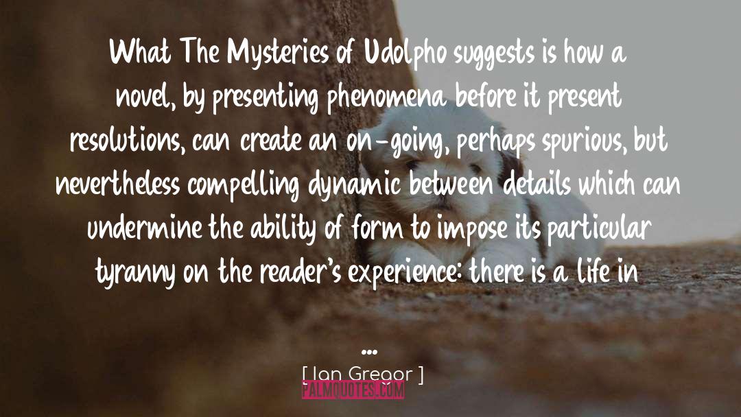 Undermine quotes by Ian Gregor