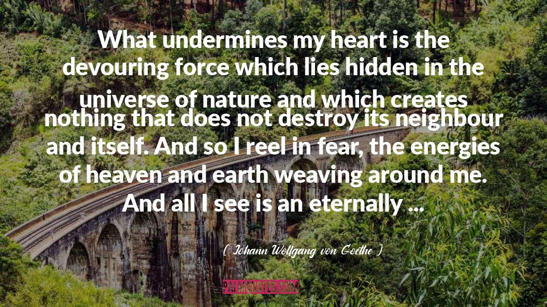 Undermines quotes by Johann Wolfgang Von Goethe