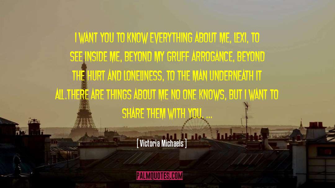 Underneath It All quotes by Victoria Michaels