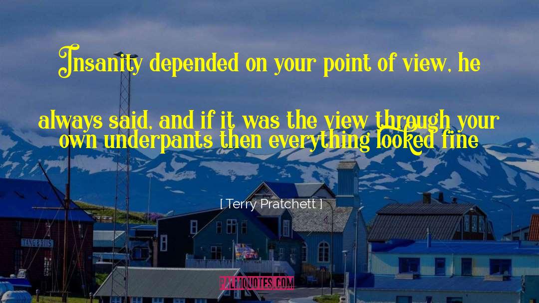 Underpants quotes by Terry Pratchett