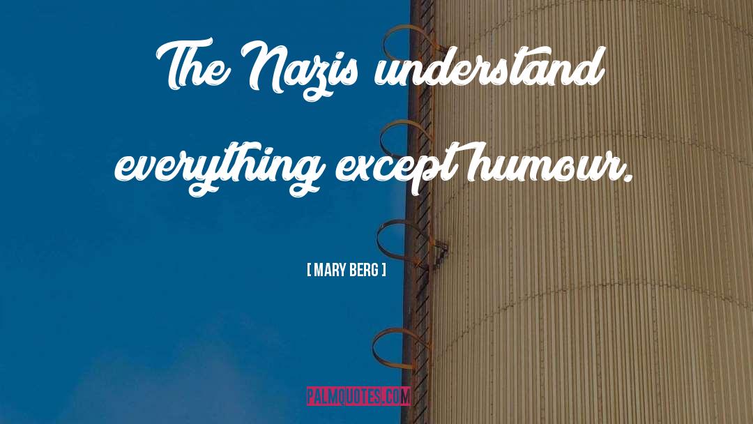 Understand quotes by Mary Berg