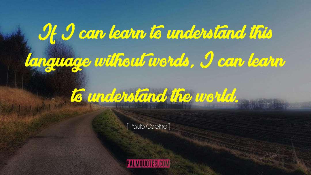 Understand The World quotes by Paulo Coelho