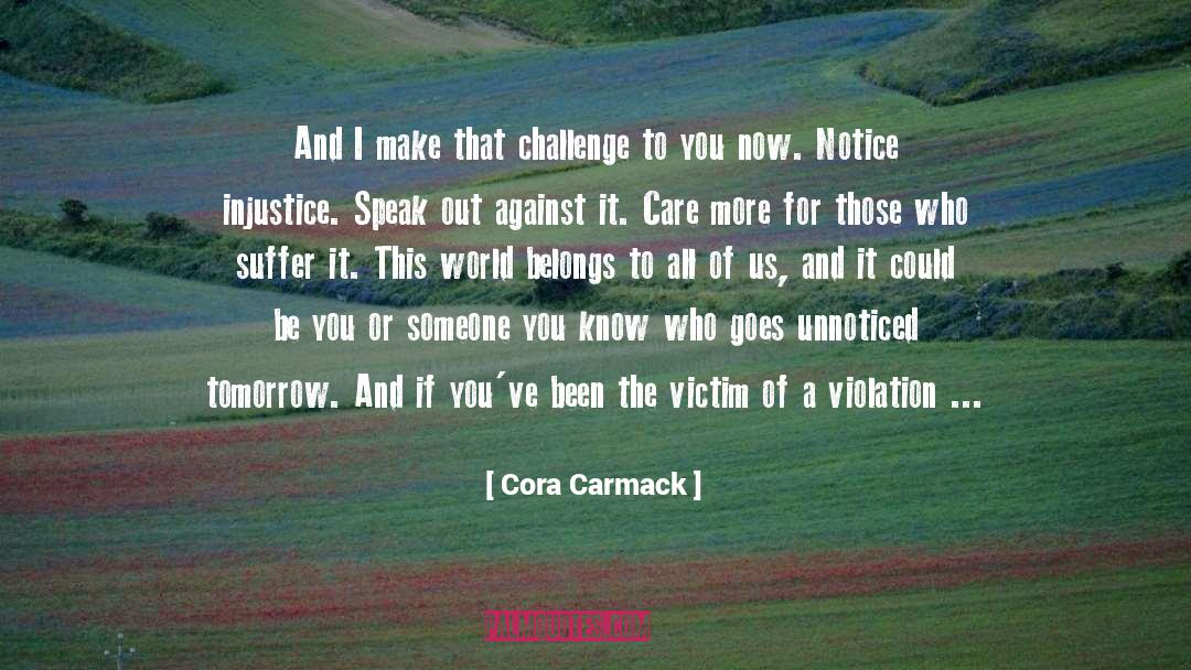 Understand Who You Are quotes by Cora Carmack