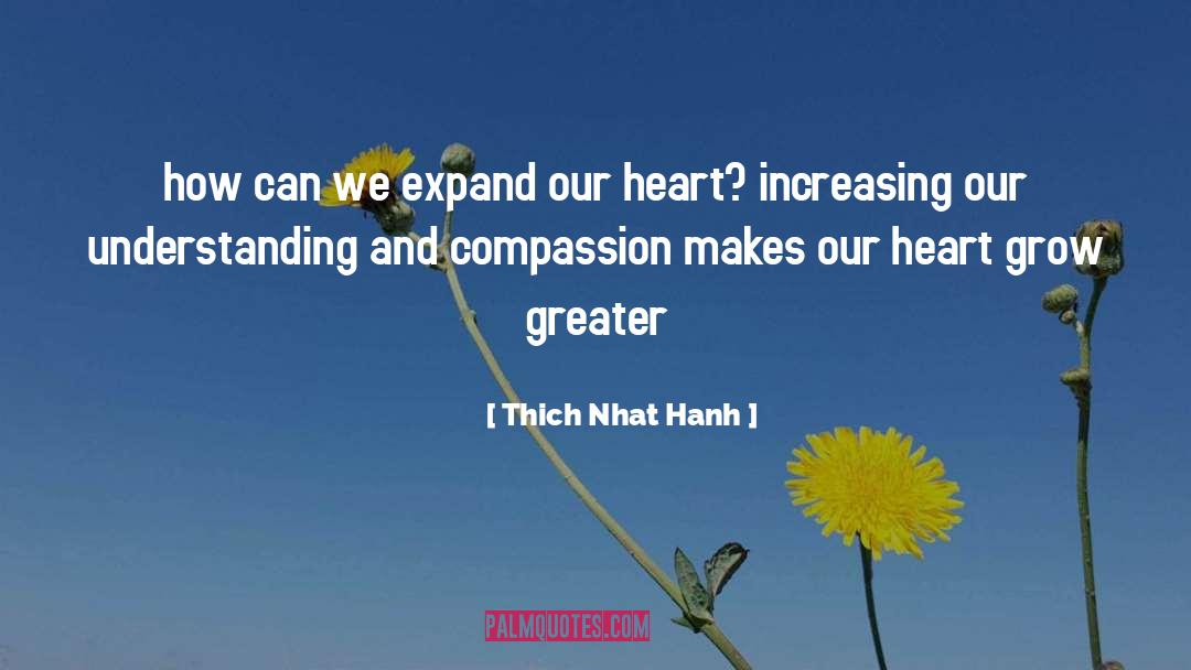 Understanding And Compassion quotes by Thich Nhat Hanh