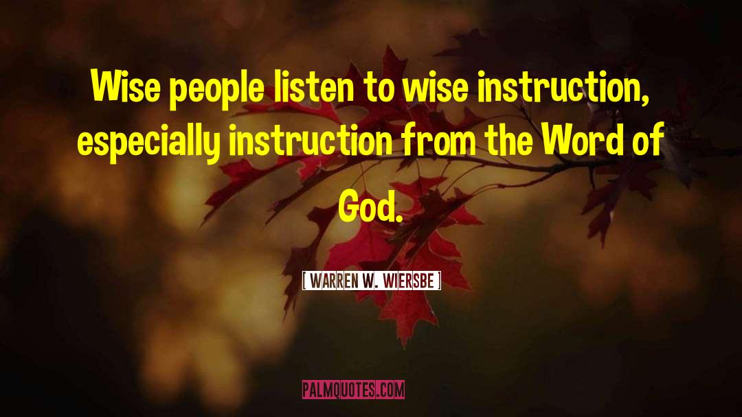 Understanding God quotes by Warren W. Wiersbe