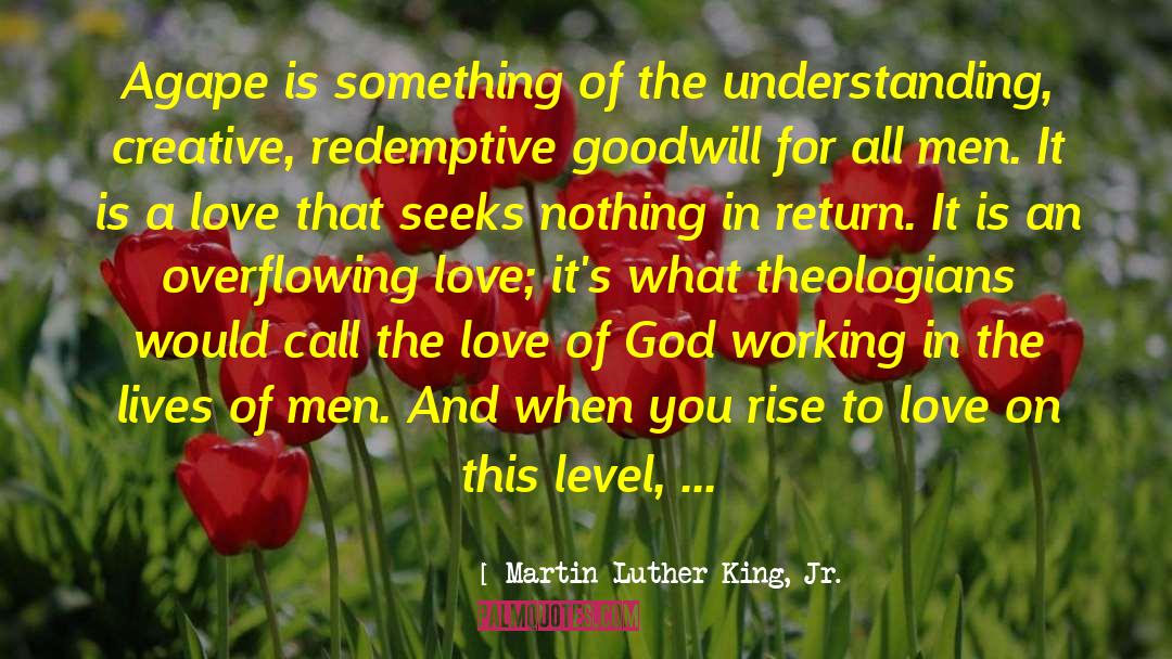 Understanding God quotes by Martin Luther King, Jr.
