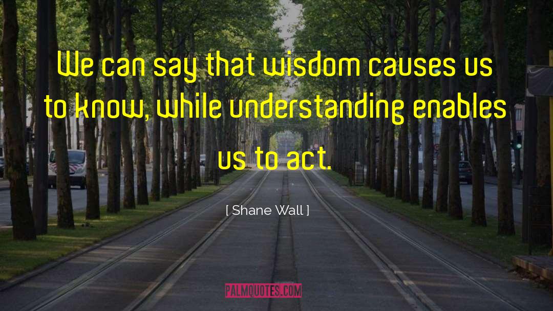 Understanding Him quotes by Shane Wall