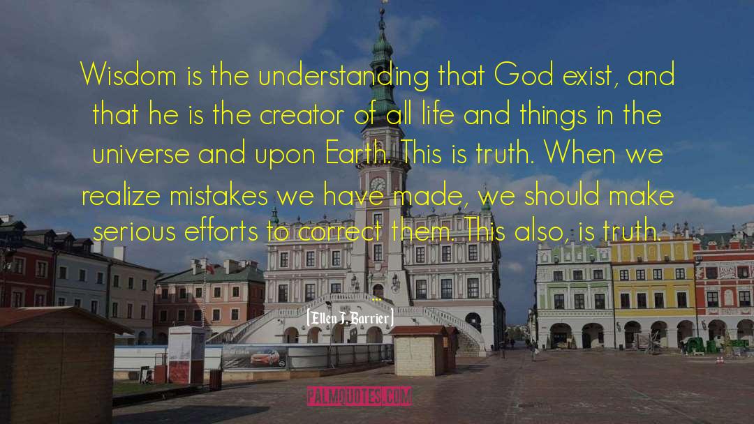 Understanding Him quotes by Ellen J. Barrier