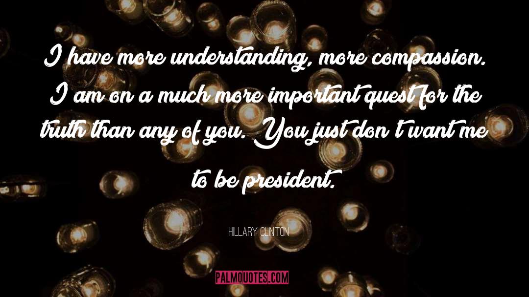 Understanding Him quotes by Hillary Clinton