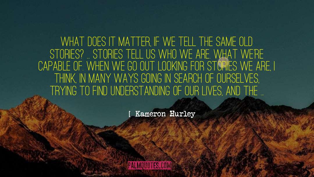 Understanding In Relationship quotes by Kameron Hurley