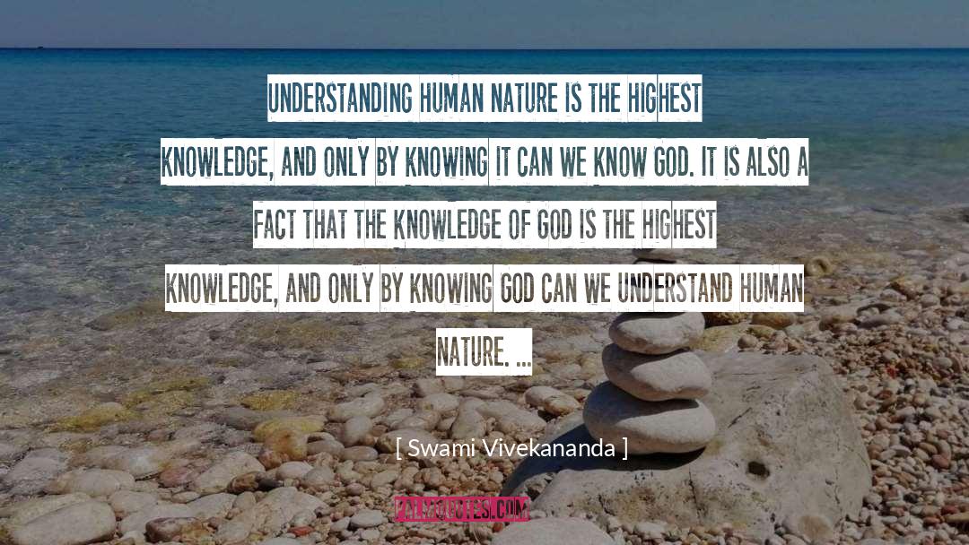 Understanding Knowledge quotes by Swami Vivekananda