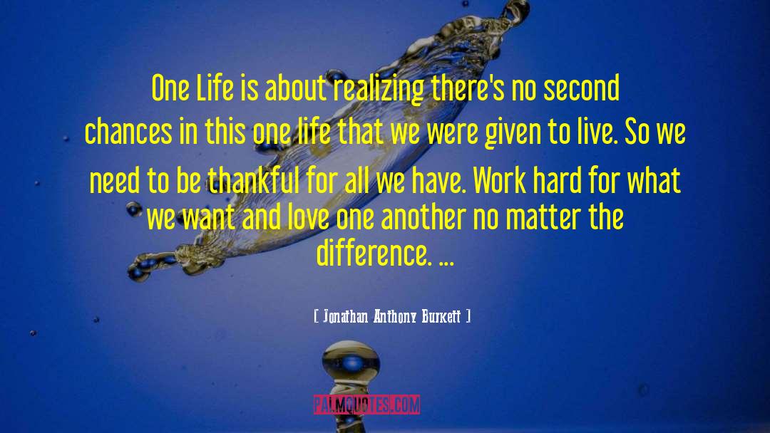 Understanding Life Life Lessons quotes by Jonathan Anthony Burkett