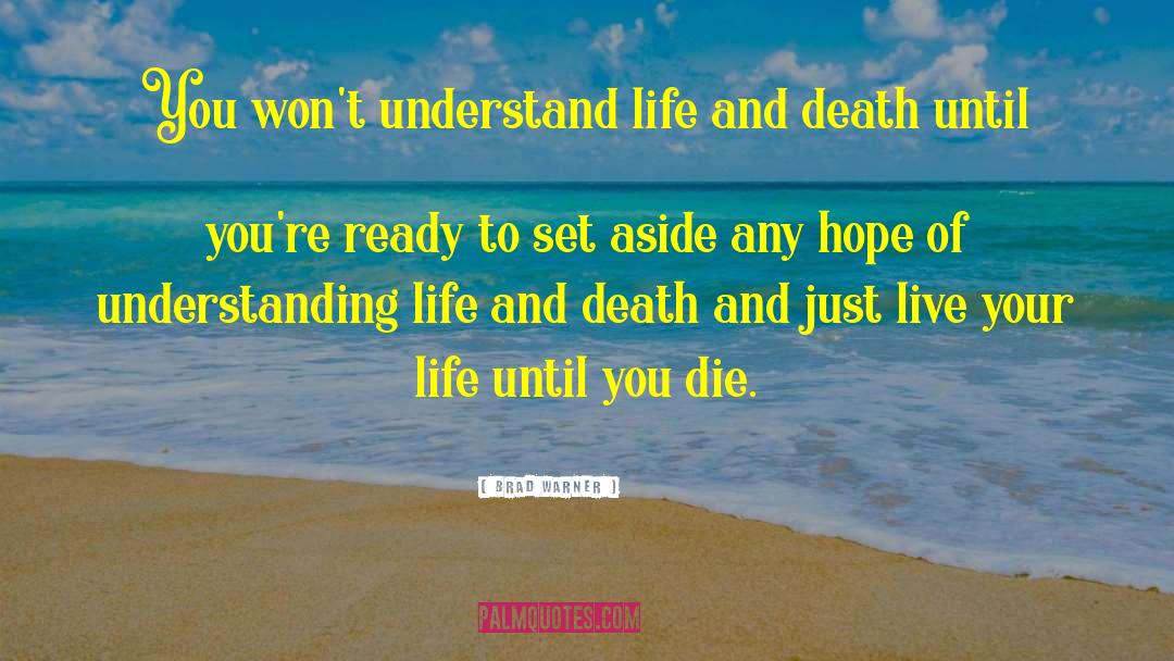 Understanding Life quotes by Brad Warner