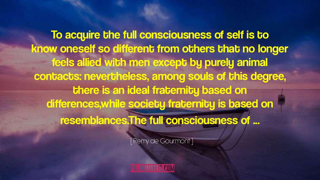 Understanding Oneself And Others quotes by Remy De Gourmont