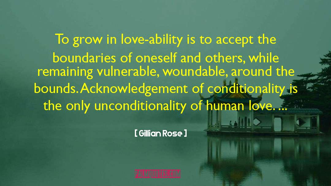 Understanding Oneself And Others quotes by Gillian Rose