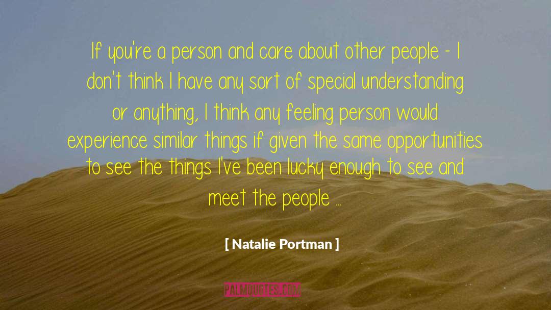 Understanding The Other quotes by Natalie Portman