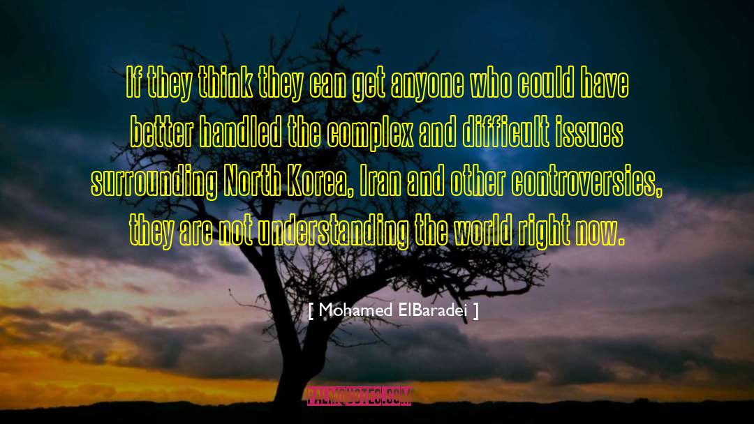 Understanding The World quotes by Mohamed ElBaradei
