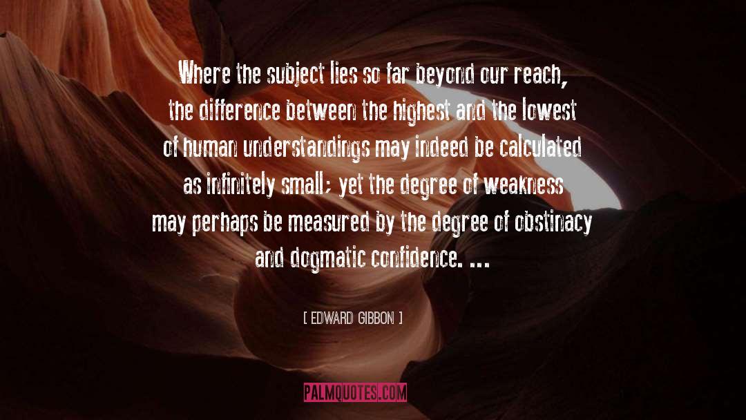 Understandings quotes by Edward Gibbon