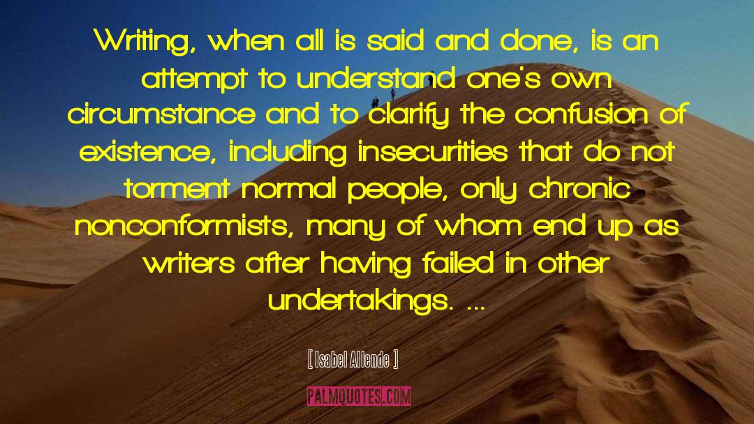 Undertakings quotes by Isabel Allende