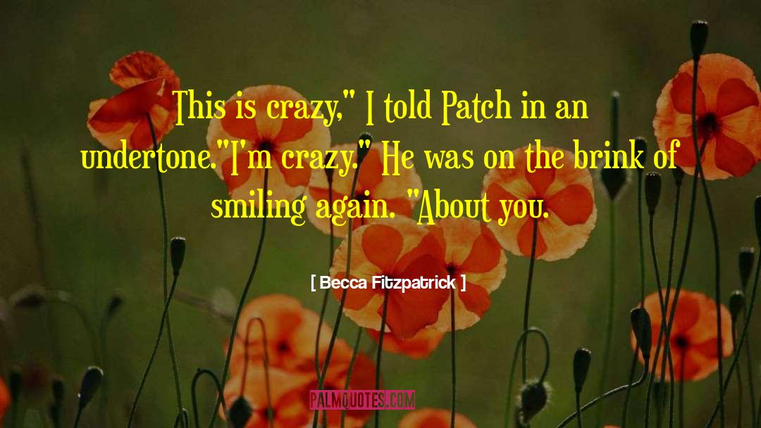 Undertone Audio quotes by Becca Fitzpatrick