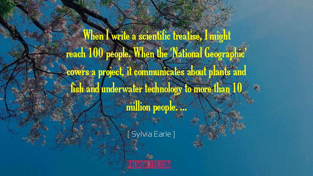 Underwater quotes by Sylvia Earle