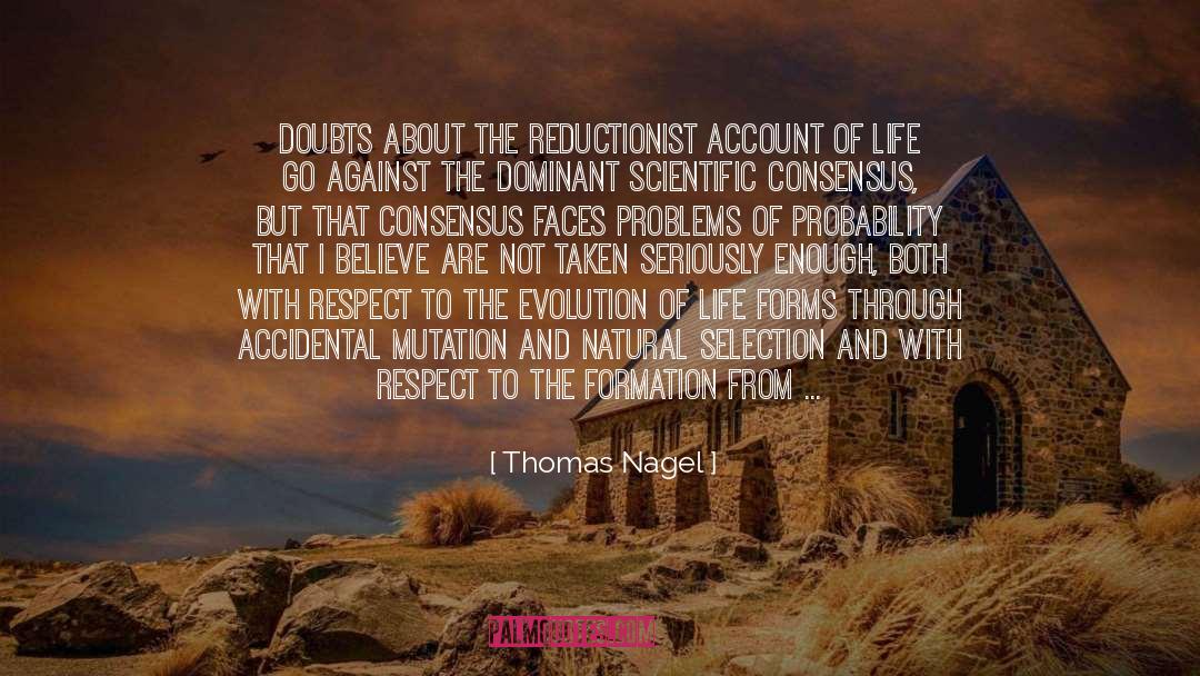 Underworld Evolution quotes by Thomas Nagel