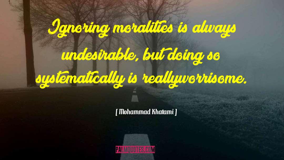Undesirable quotes by Mohammad Khatami
