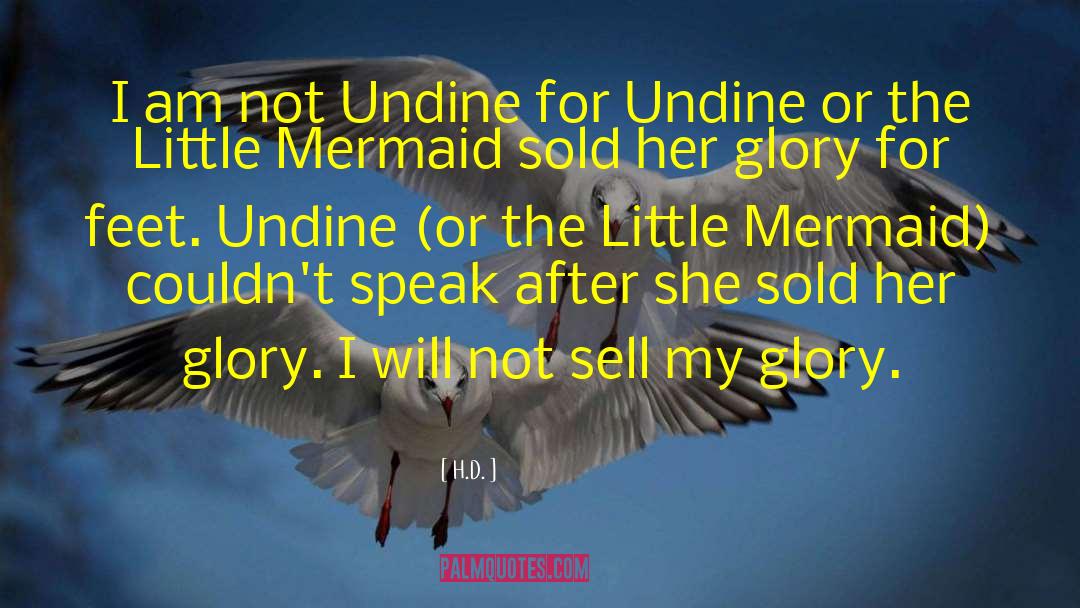 Undine quotes by H.D.