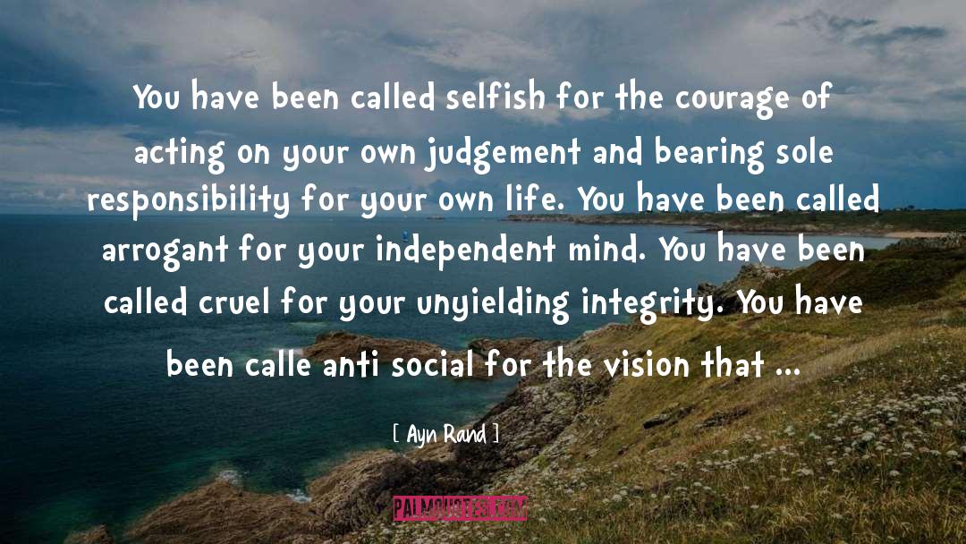 Undiscovered quotes by Ayn Rand