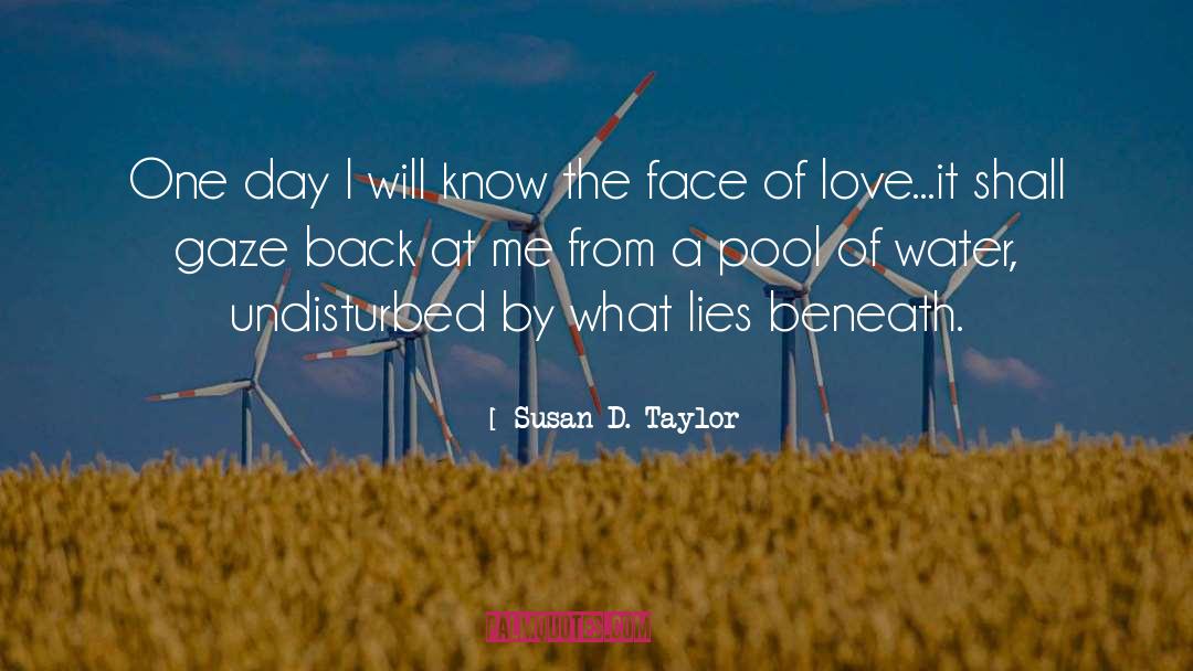 Undisturbed quotes by Susan D. Taylor