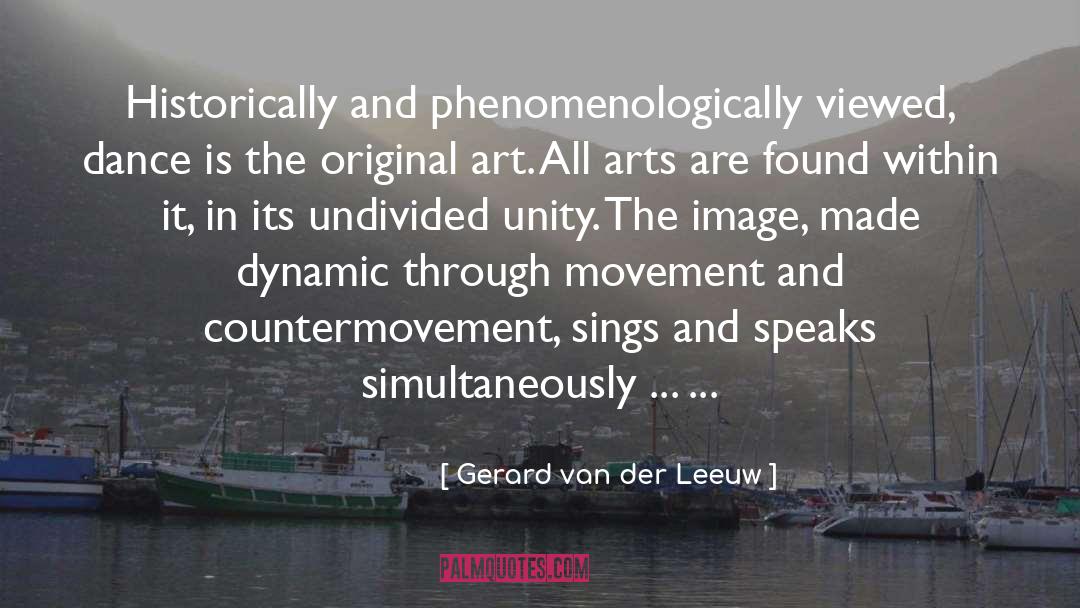Undivided quotes by Gerard Van Der Leeuw