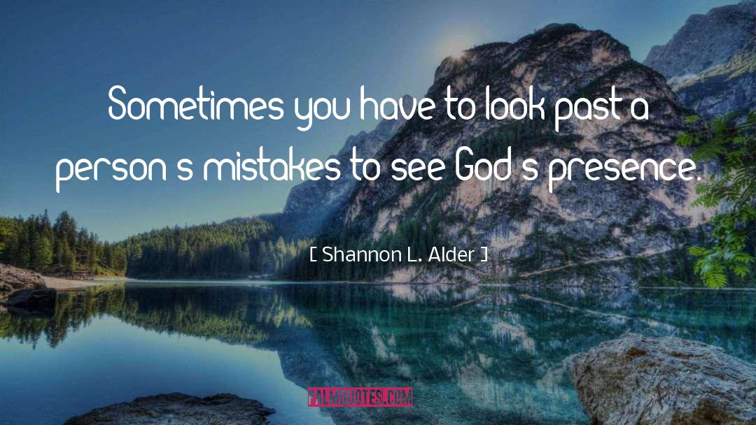 Undo Past Mistakes quotes by Shannon L. Alder