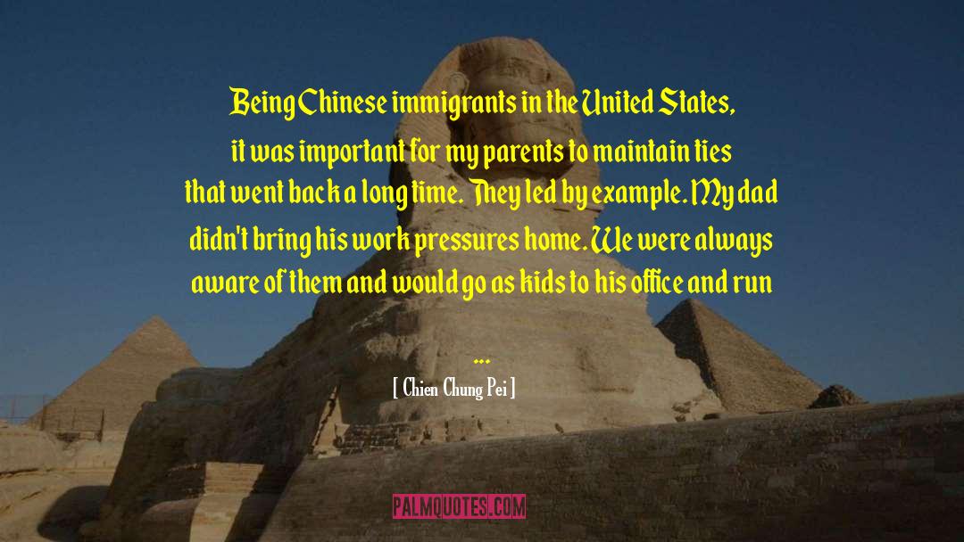 Undocumented Immigrants quotes by Chien Chung Pei