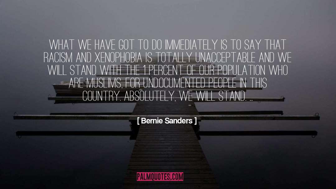 Undocumented quotes by Bernie Sanders