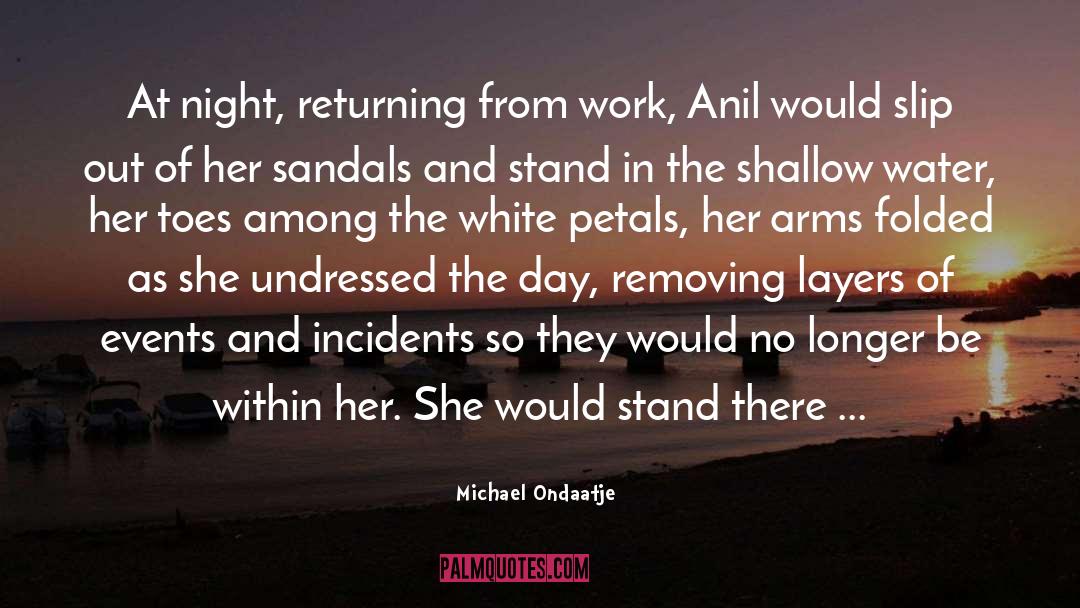 Undressed quotes by Michael Ondaatje