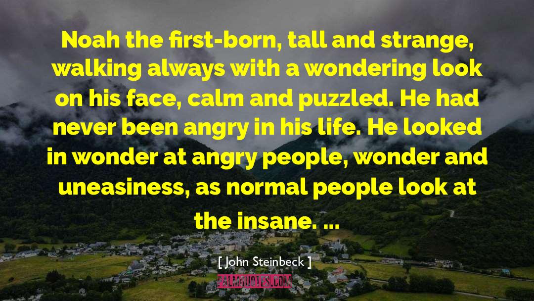 Uneasiness quotes by John Steinbeck