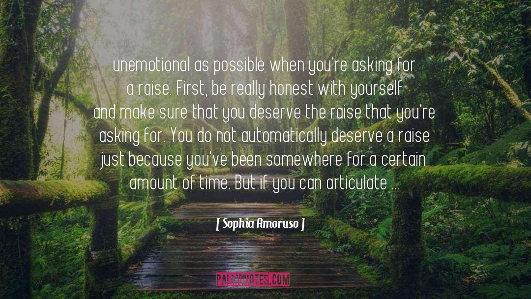 Unemotional quotes by Sophia Amoruso