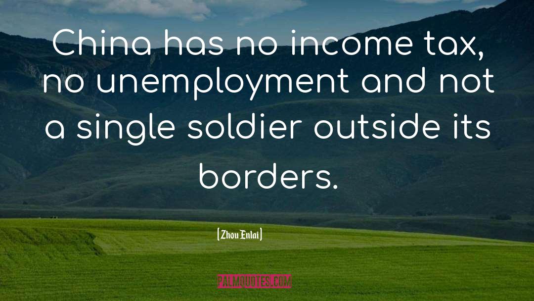 Unemployment quotes by Zhou Enlai