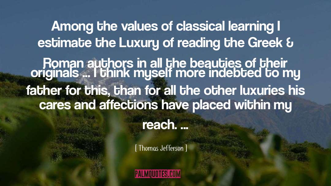 Unequal Affections quotes by Thomas Jefferson