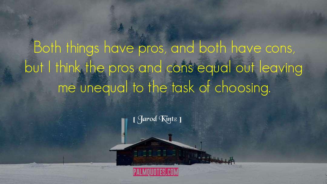 Unequal quotes by Jarod Kintz