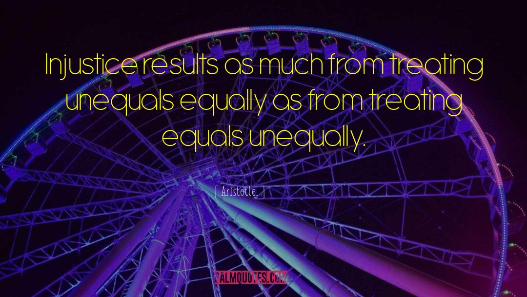 Unequally Yoked quotes by Aristotle.