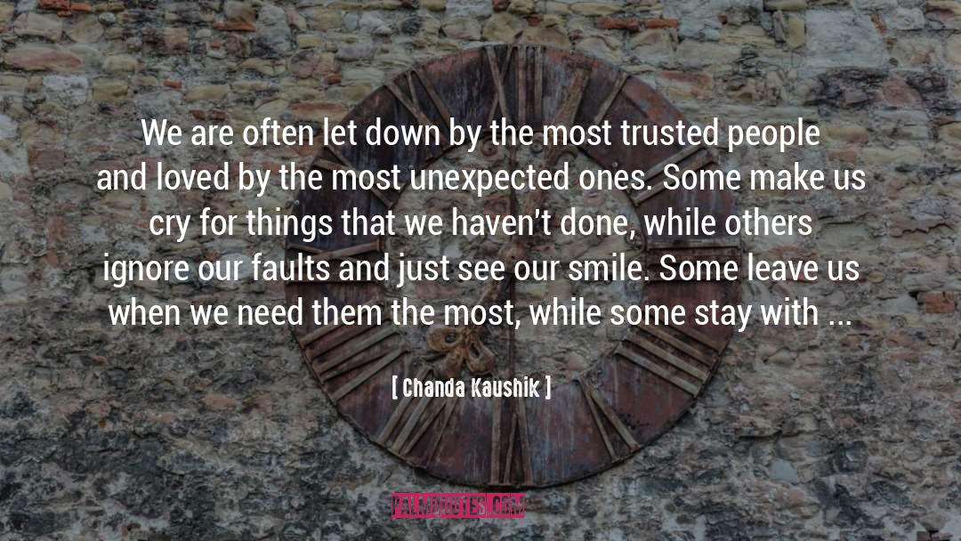 Unexpected Places quotes by Chanda Kaushik