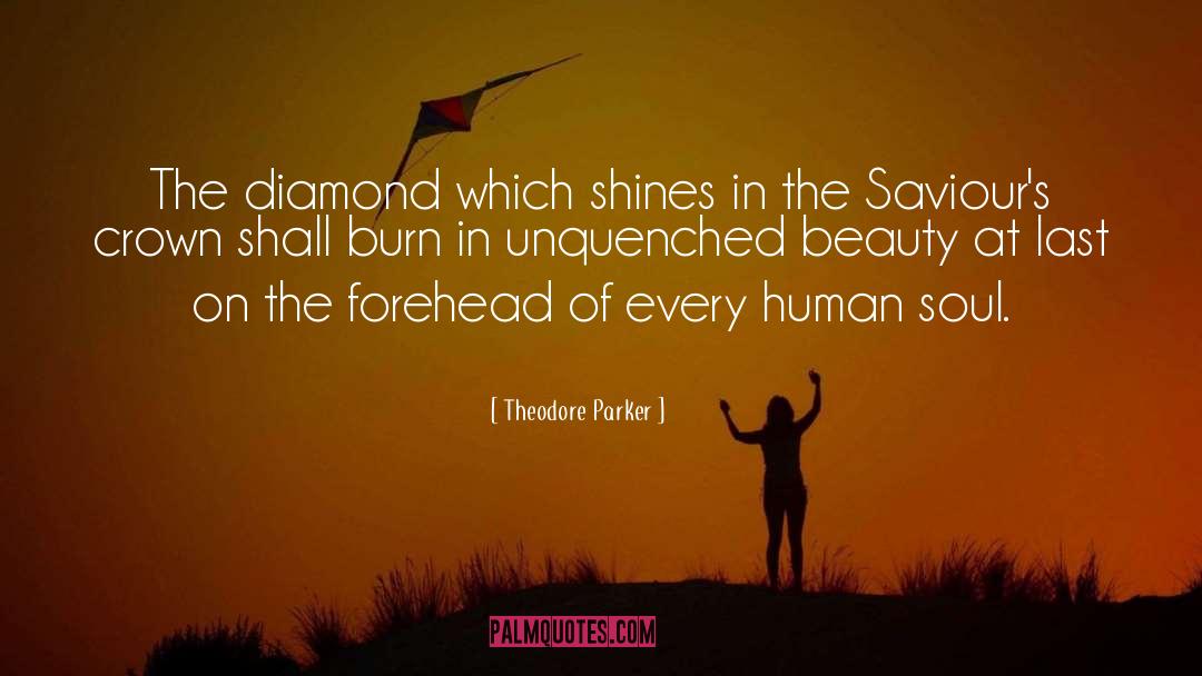 Unfaceted Diamond quotes by Theodore Parker
