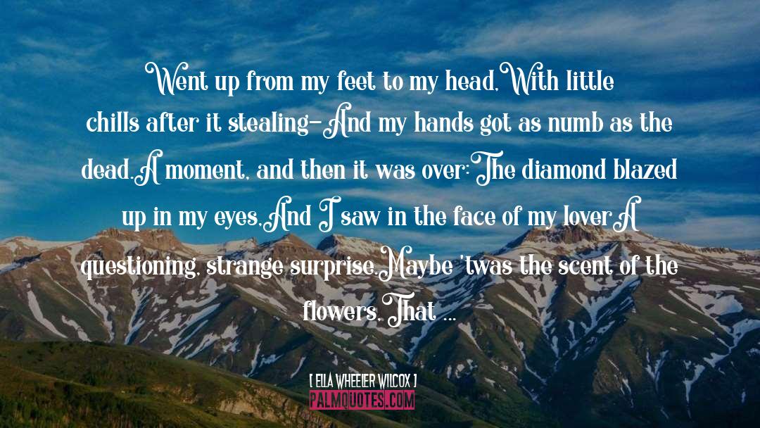 Unfaceted Diamond quotes by Ella Wheeler Wilcox