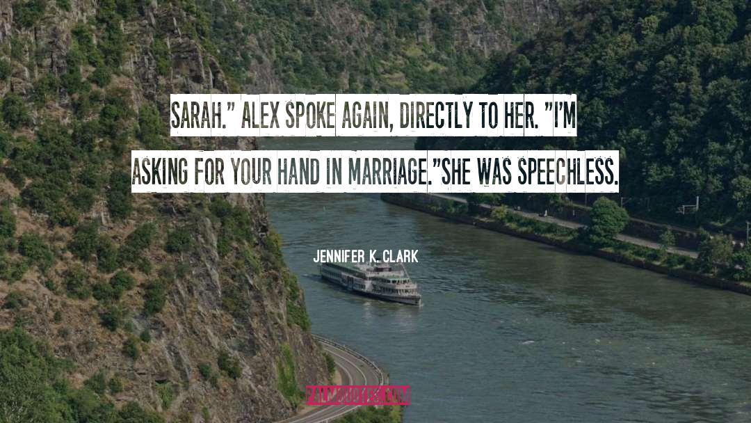 Unfailing Marriage quotes by Jennifer K. Clark
