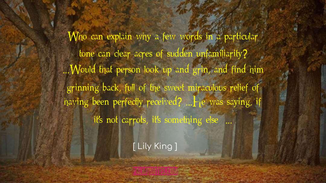 Unfamiliarity quotes by Lily King